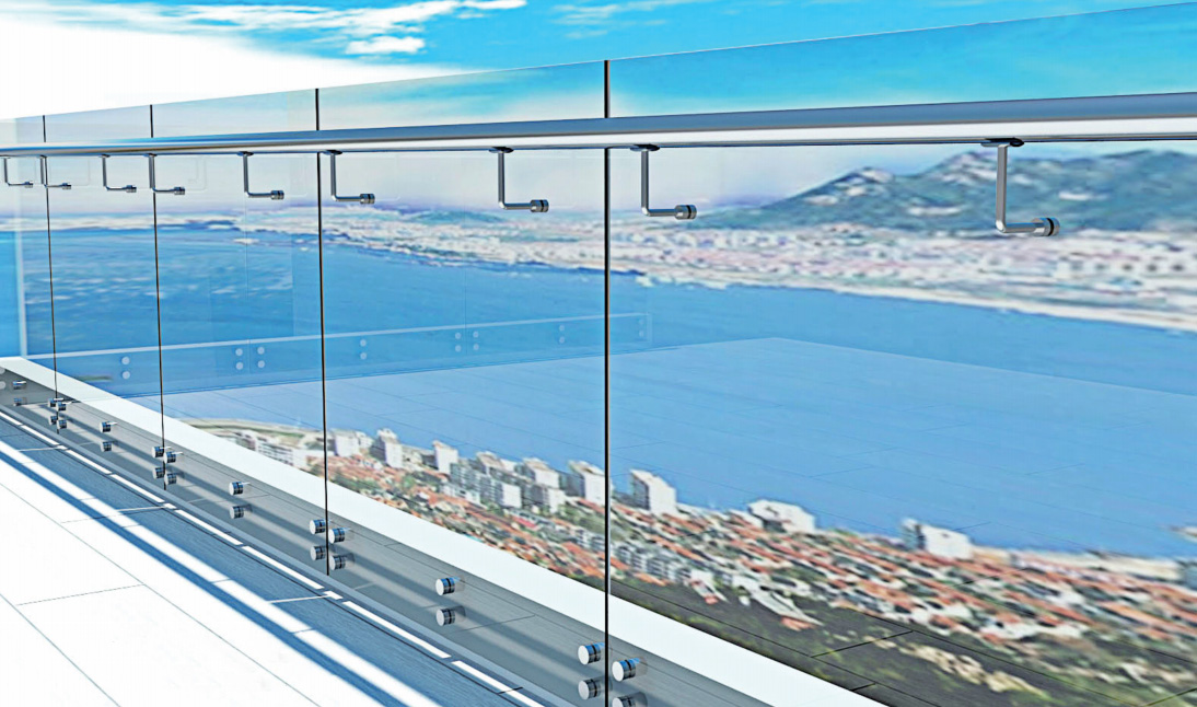 無框玻璃欄桿多少錢一米