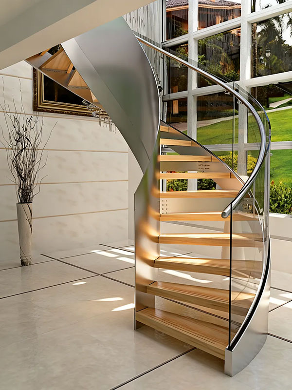 嵌入式玻璃樓梯的優點和缺點是什么