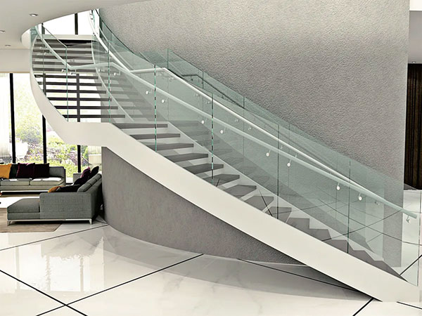 嵌入式玻璃樓梯的優點和缺點是什么？