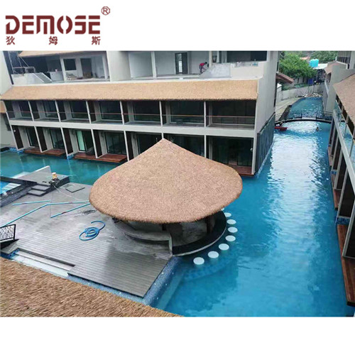 泰國利普島特色酒店玻璃欄桿工程