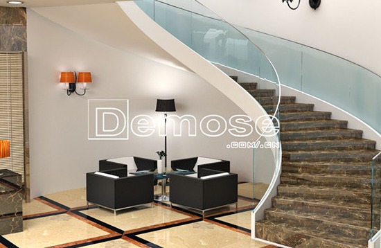 樓梯玻璃扶手安裝的要點有哪些？安裝難度大嗎？