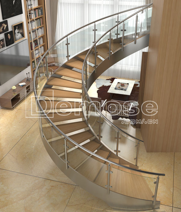 弧形樓梯和螺旋樓梯有什么區別？