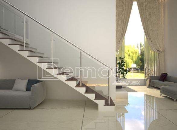 樓梯玻璃欄桿的優點分析