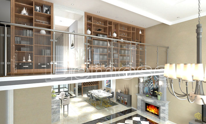 別墅玻璃欄桿的風格選擇與搭配