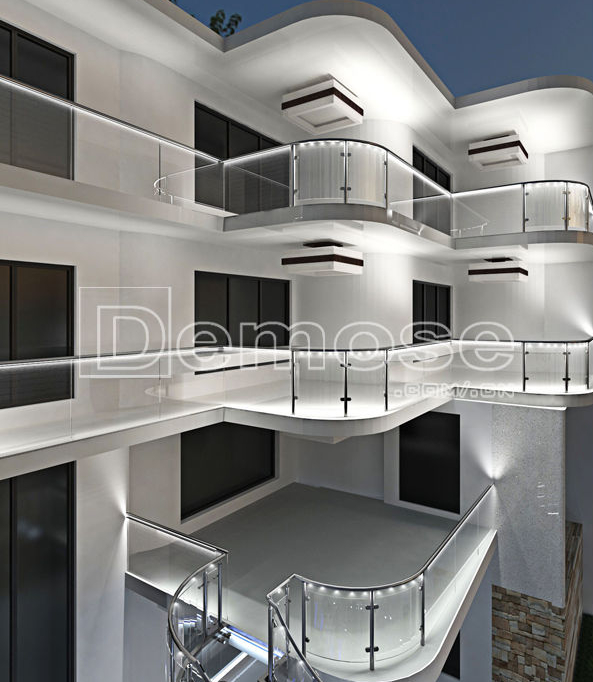 不銹鋼玻璃欄桿圖片 不銹鋼玻璃欄桿圖片