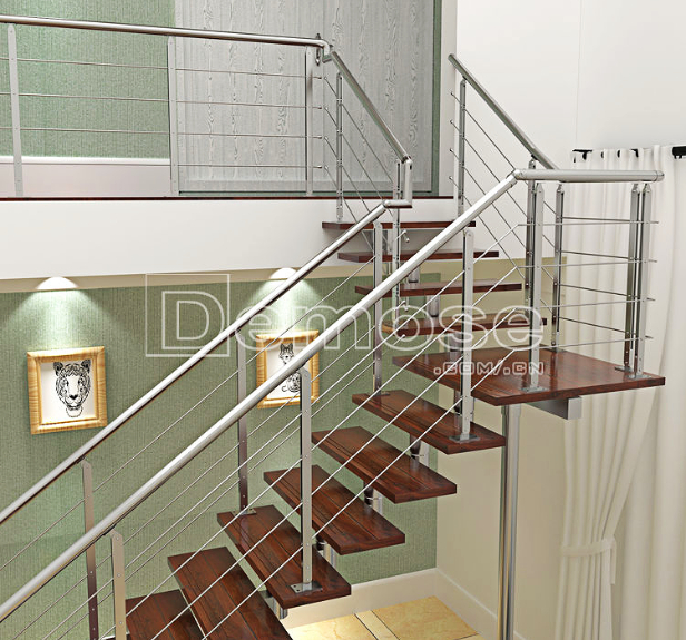 為什么越來越多的人選擇室內鋼樓梯？