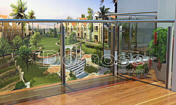 高端品質:不銹鋼玻璃欄桿的材料選擇