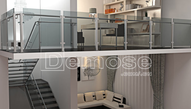 室內玻璃欄桿圖 室內玻璃欄桿圖