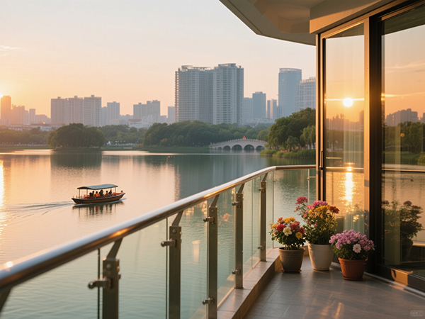 佛山狄姆斯無邊框玻璃陽臺(tái)欄桿：極簡(jiǎn)美學(xué)與安全性能的巔峰融合?