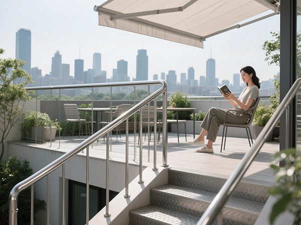 不銹鋼樓梯欄桿