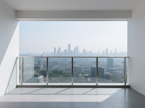 不銹鋼夾玻璃陽(yáng)臺(tái)欄桿多少錢(qián)一方