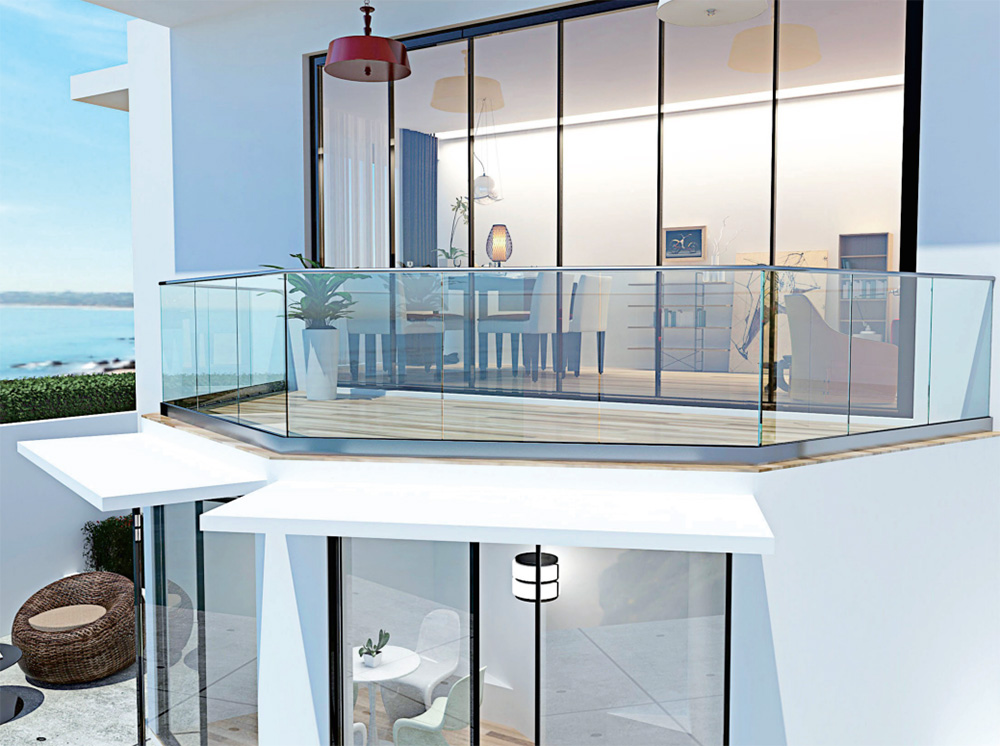 無框玻璃欄桿解鎖空間通透之境的密鑰