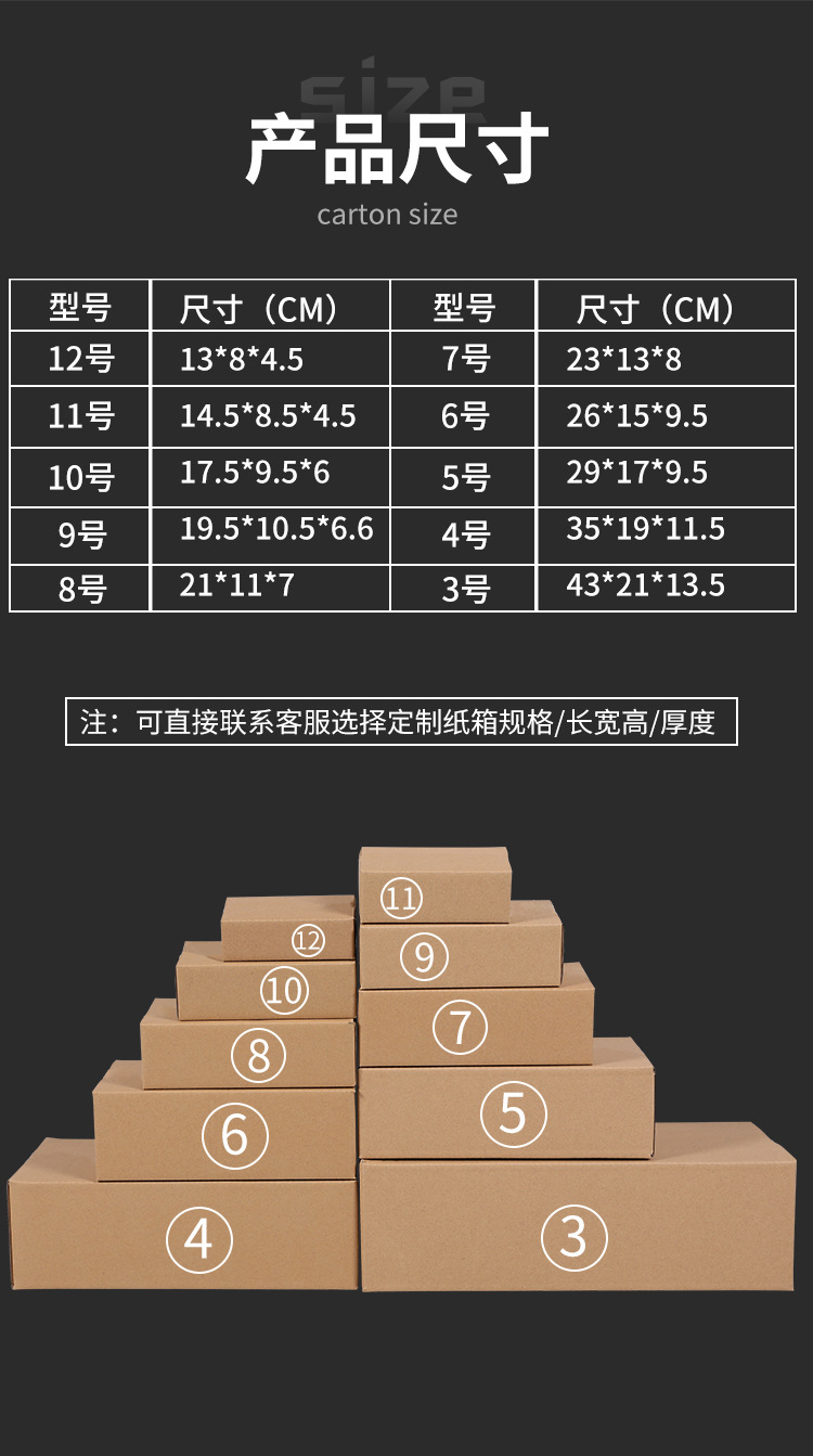 長方形紙箱
